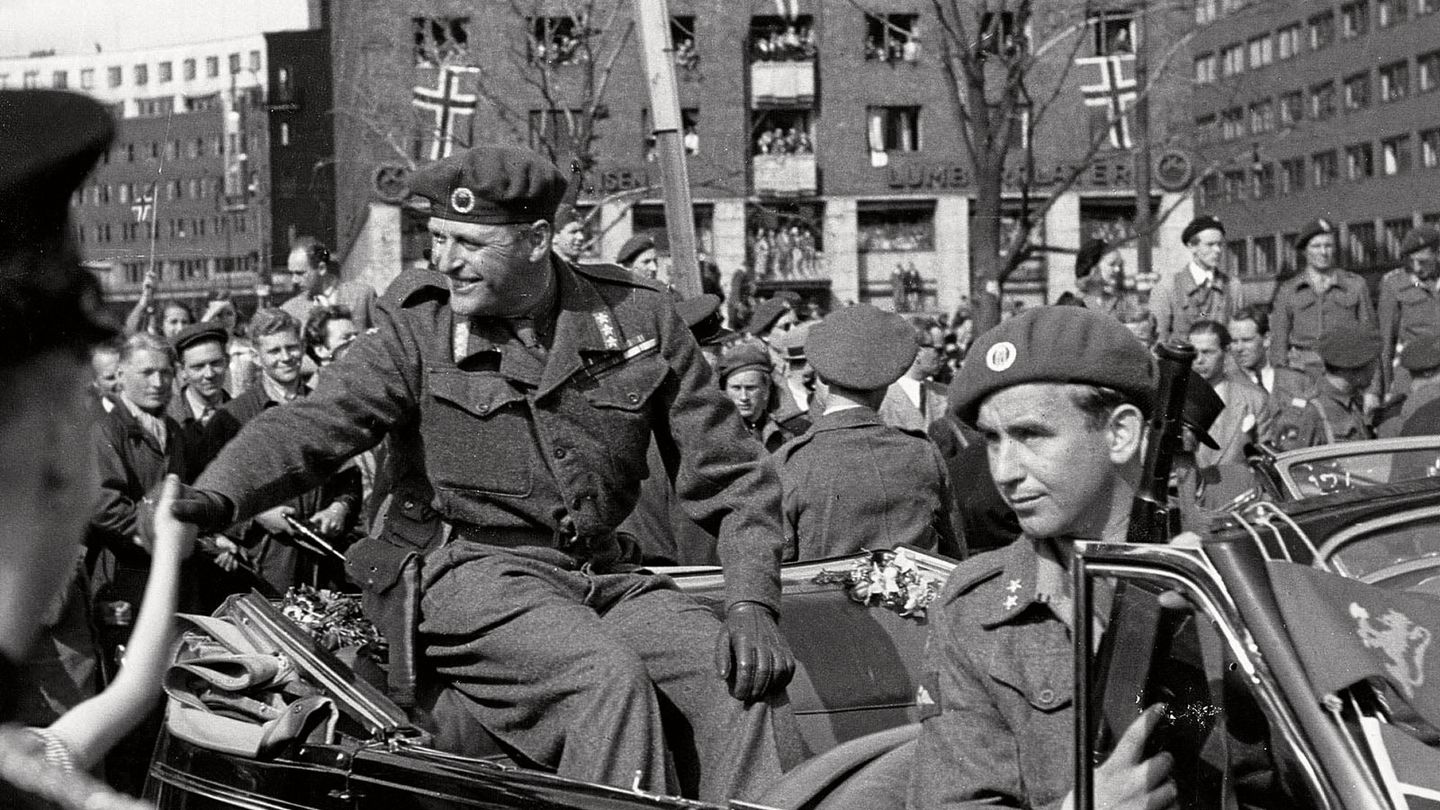 Kronprins Olav frigjøringen 1945